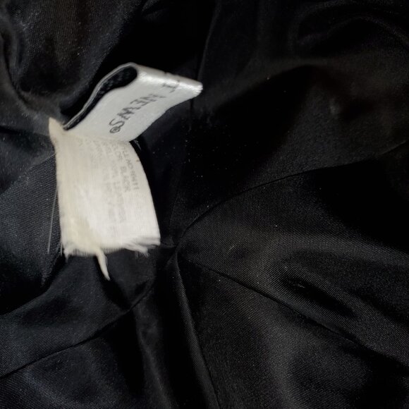 Women's Newport News Black Leather Beret type Hat, one size, Good Condition - Picture 7 of 7